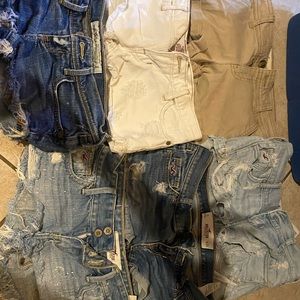 Size 0 shorts lot